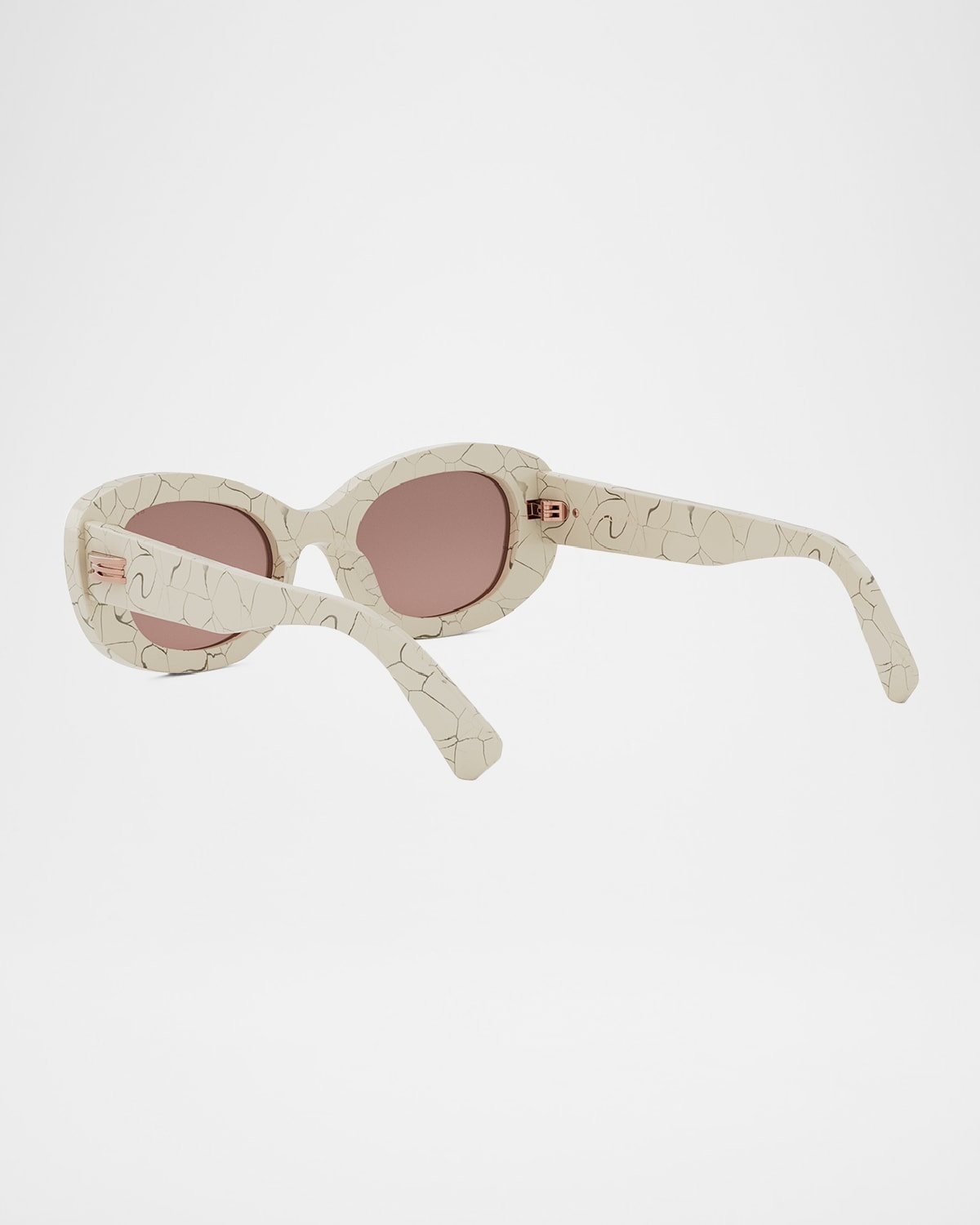 B.ZERO1 Oval Acetate and Nylon Sunglasses - 2