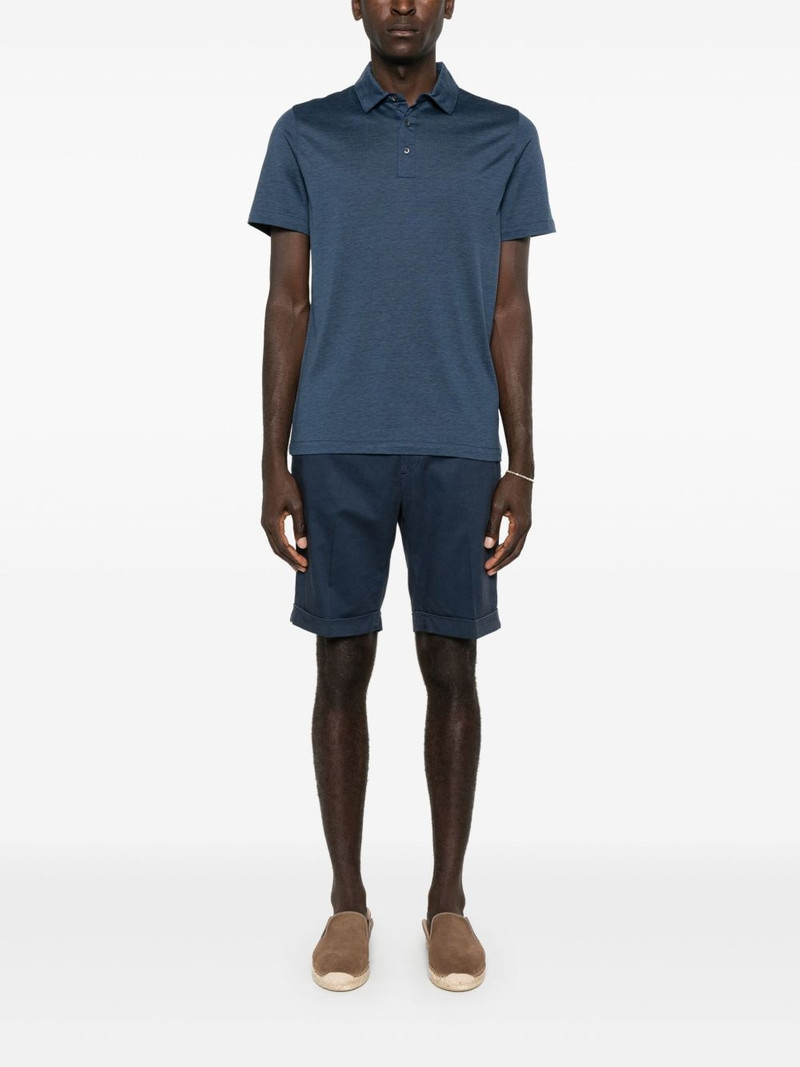 CORNELIANI lightweight-jersey polo shirt outlook