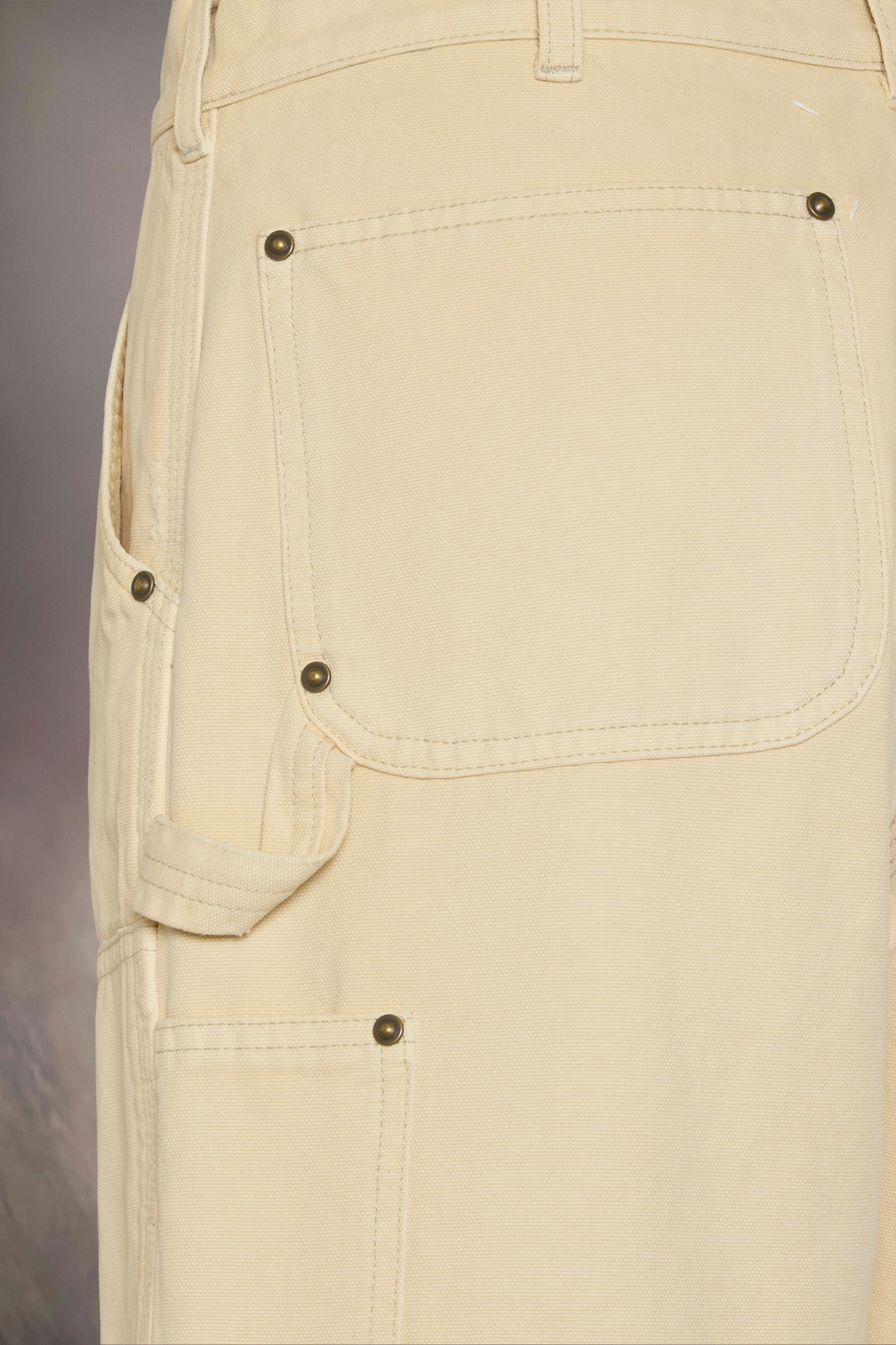 Stud denim shorts - 3