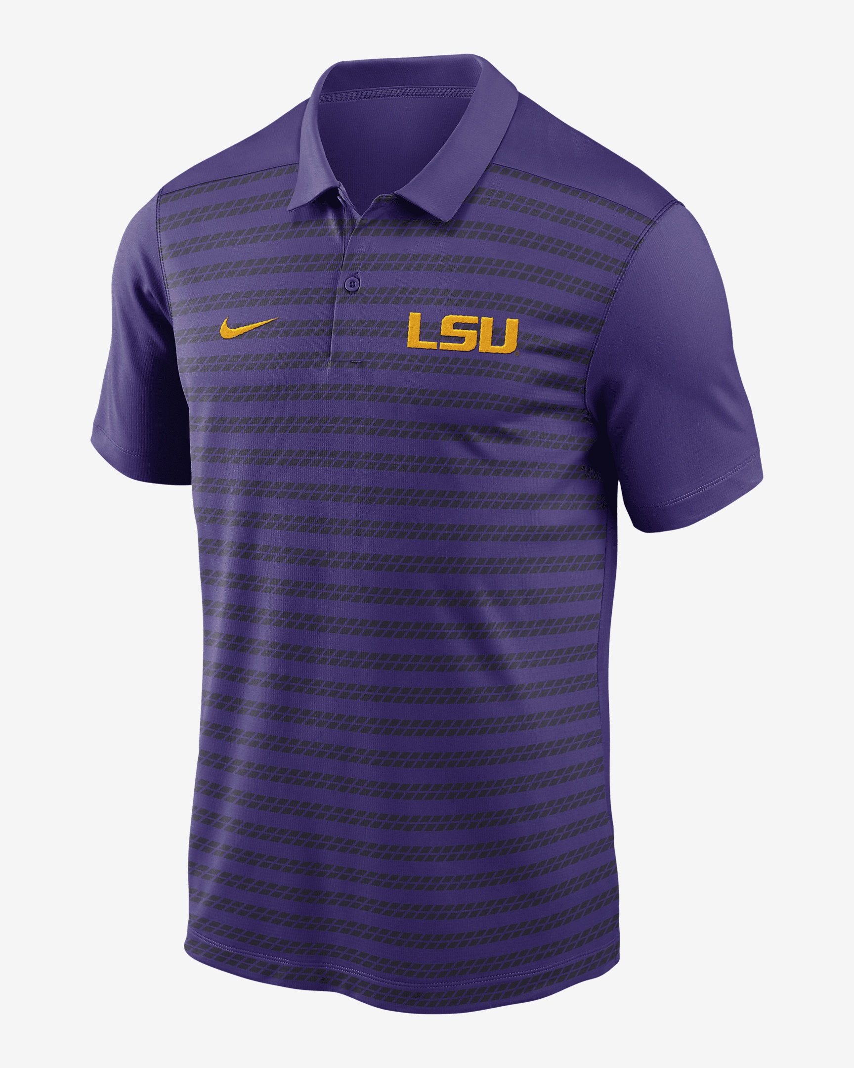 LSU Tigers Sideline Victory Nike Men's Dri-FIT College Polo - 1