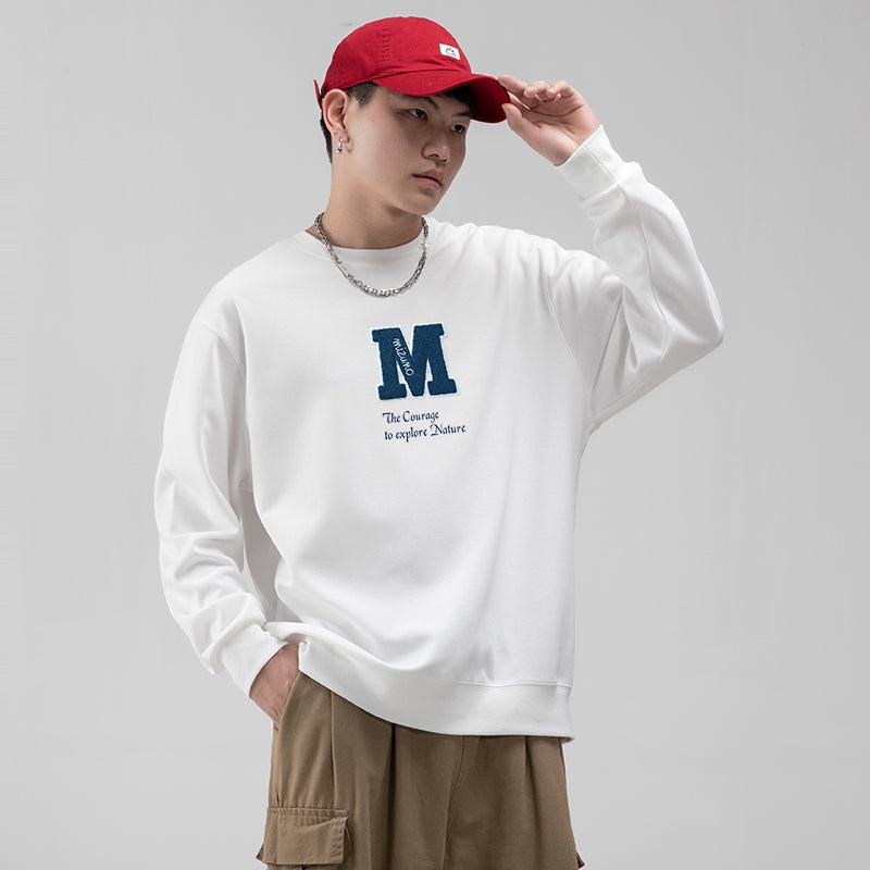 Mizuno Logo Casual Sweater 'White' A2CA2A71 - 4