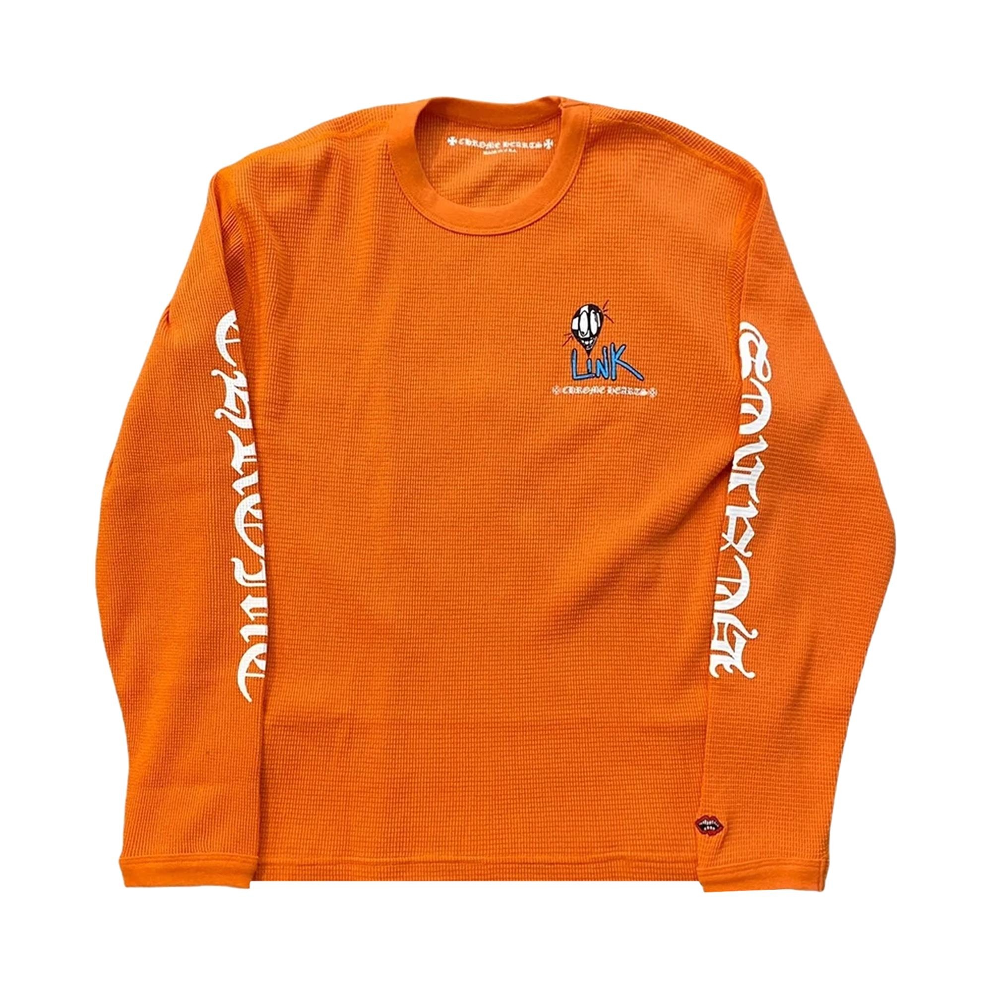 Chrome Hearts x Matty Boy Long-Sleeve Thermal 'Orange' - 1