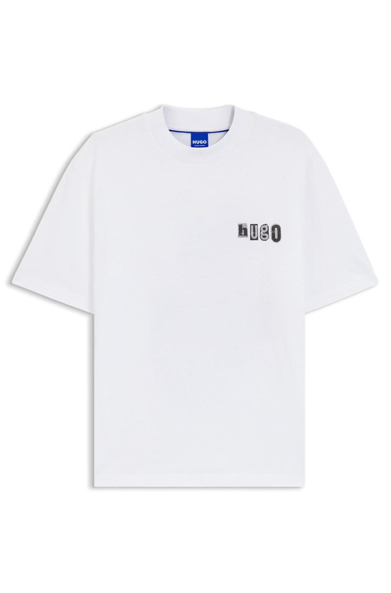 COTTON T-SHIRT WITH LOGO ARTWORK 1