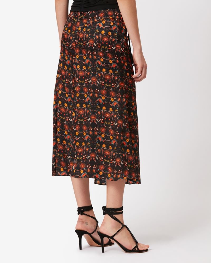 PRIELLE PRINTED SKIRT - 5
