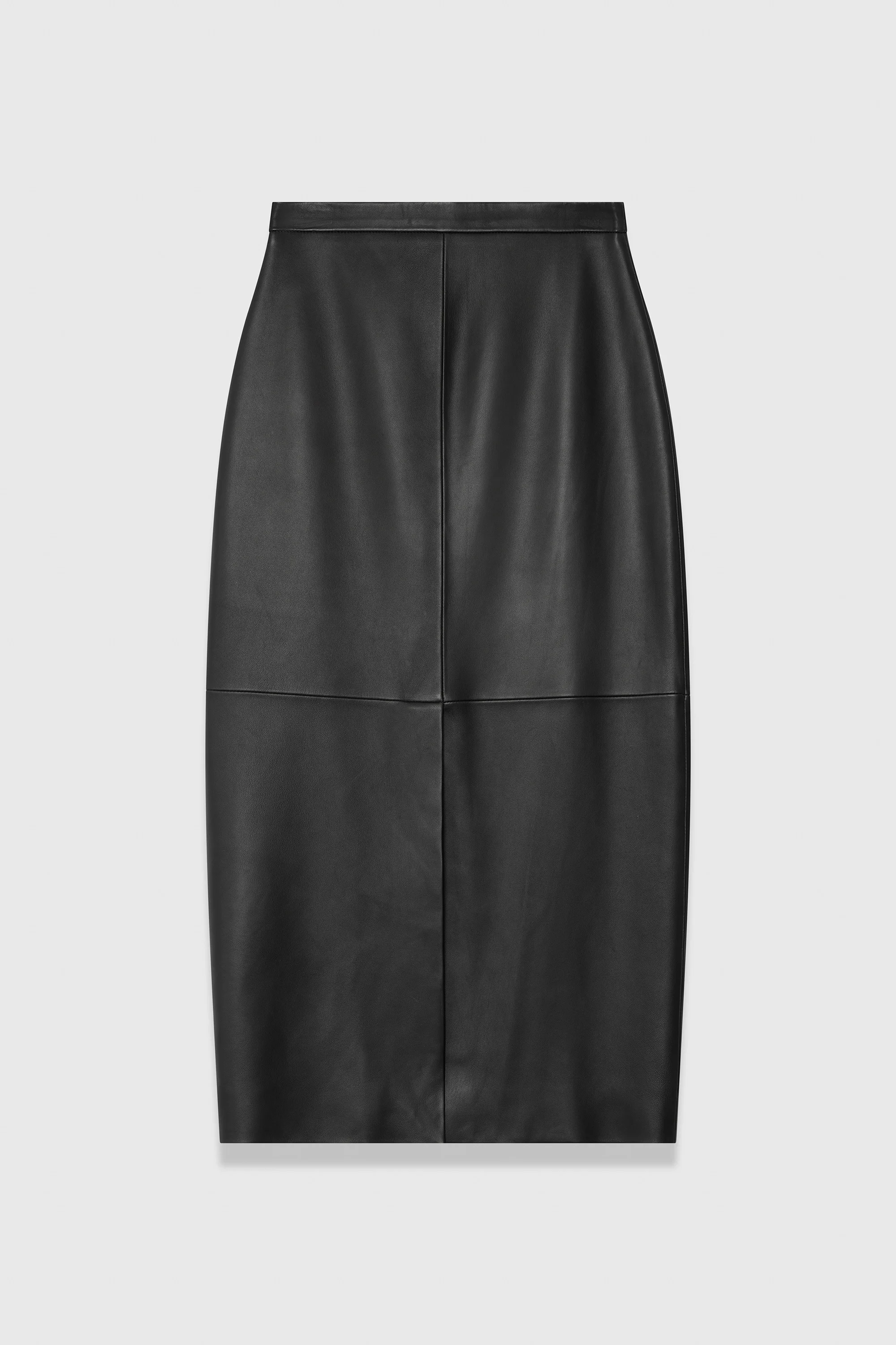 Oliena Leather Pencil Skirt - 1