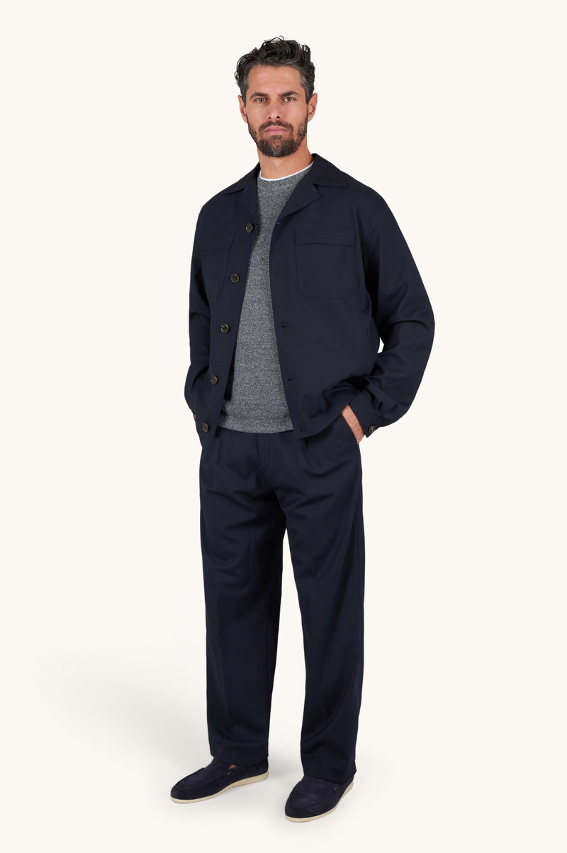 Paul & Shark URUKAI LINEN AND COTTON T-SHIRT WITH DOUBLE COLLAR outlook