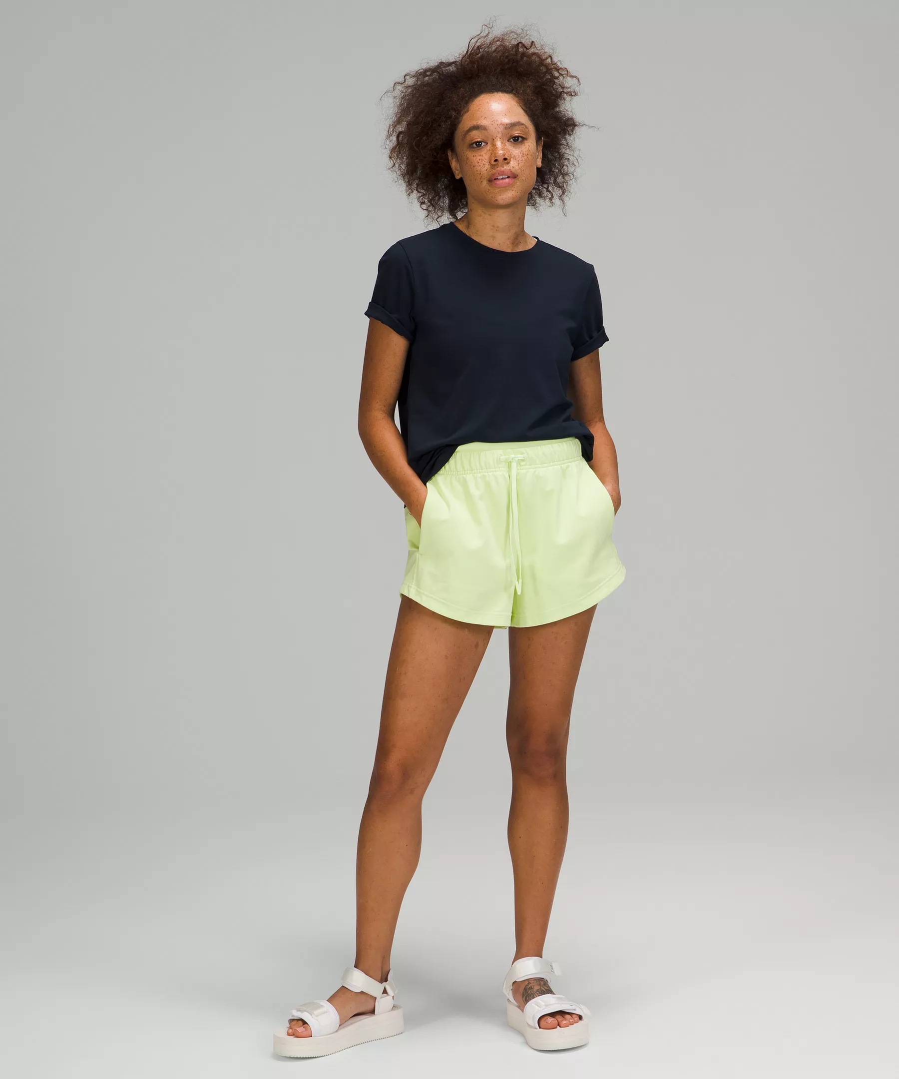 Love Curved-Hem Crewneck T-Shirt - 2