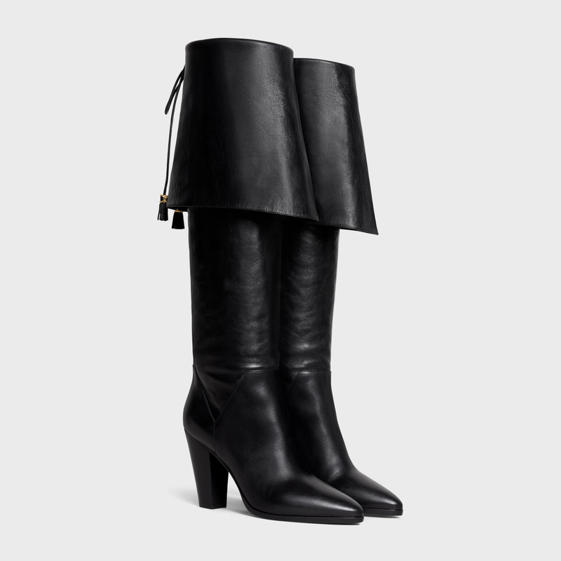 CELINE LA MOUSQUETAIRE HIGH BOOT CELINE WILTERN in CALFSKIN outlook