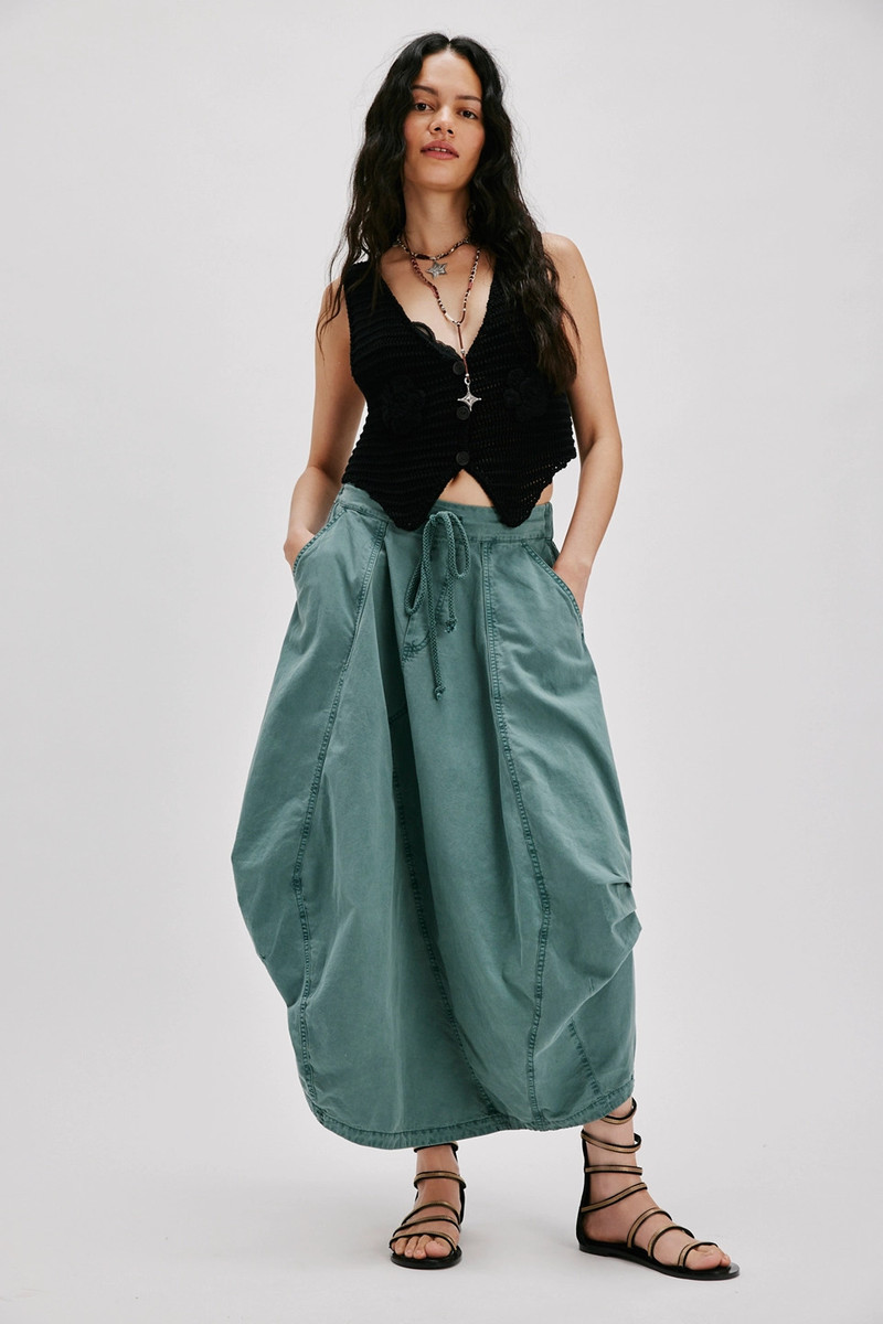 Willow Poplin Maxi Skirt 3