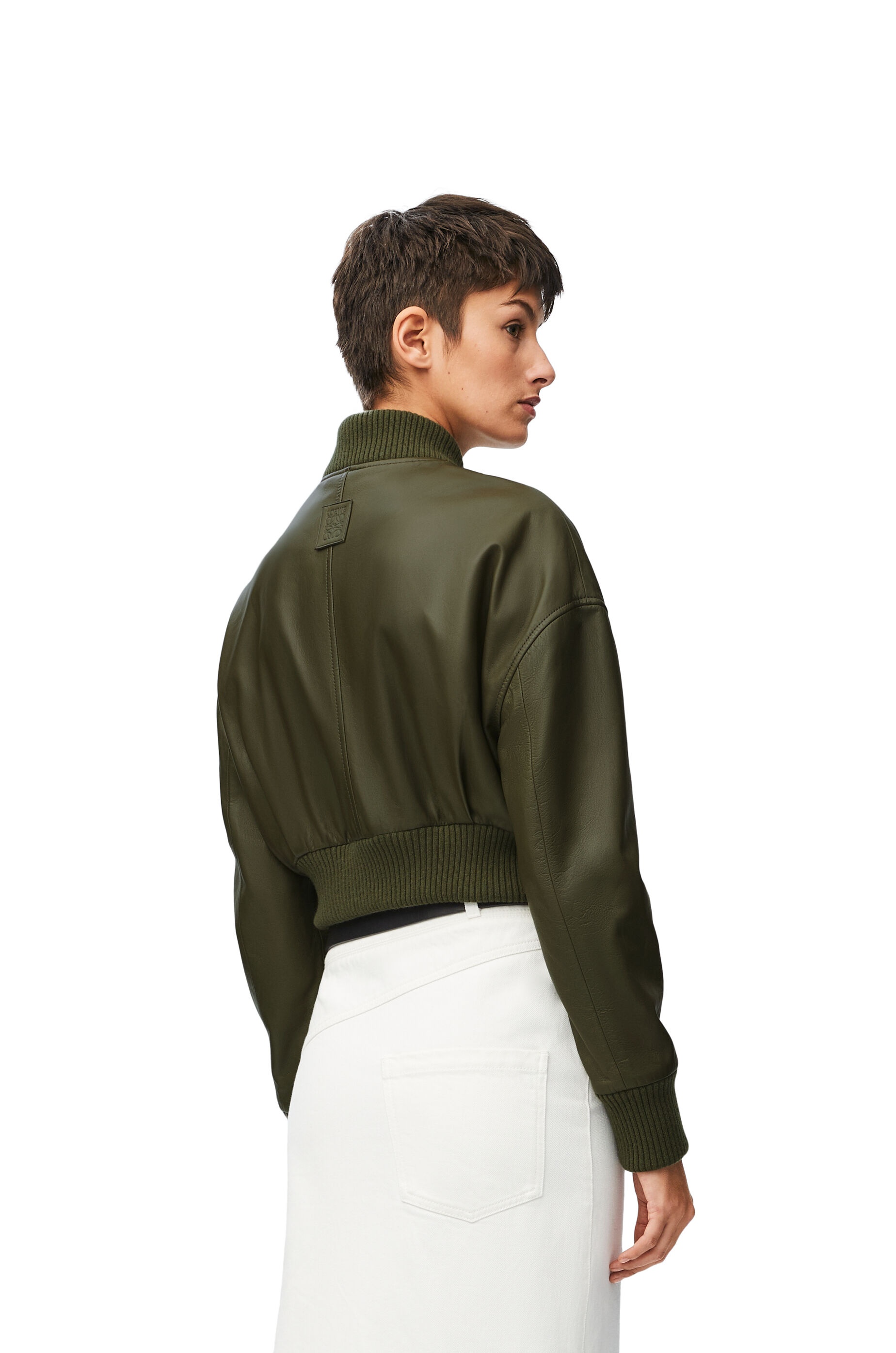 Bomber jacket in nappa lambskin - 4