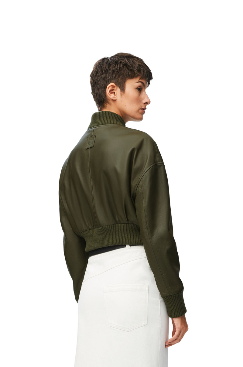 Bomber jacket in nappa lambskin 4
