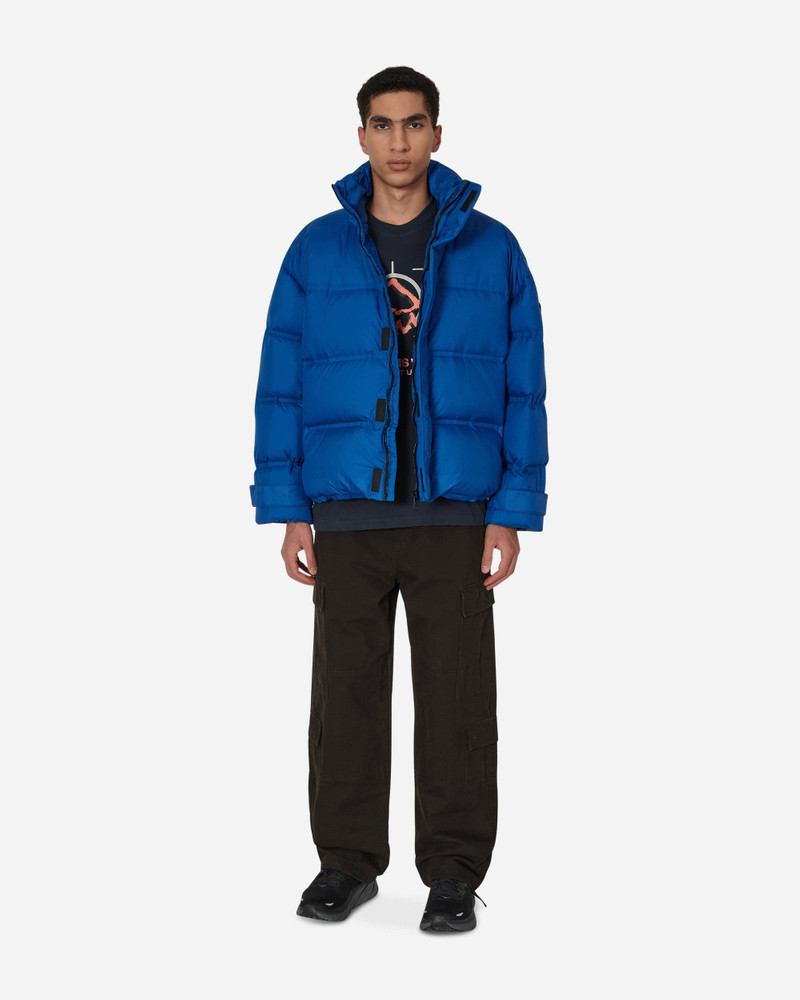 adidas Originals Blue Version Oversized Down Puffer Jacket Blue outlook