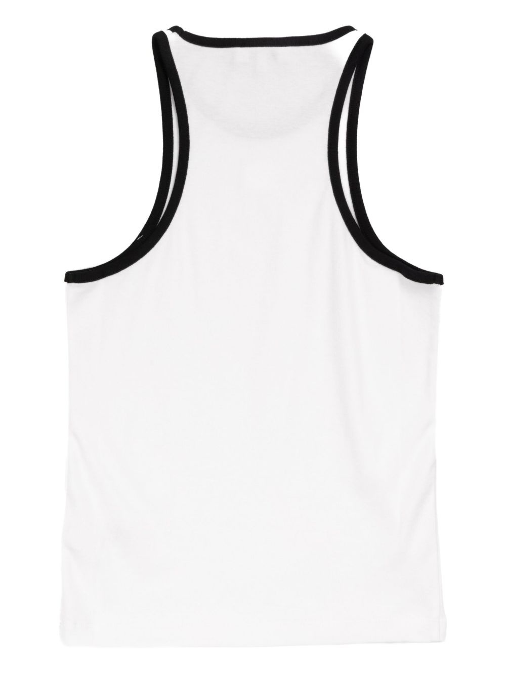 logo-appliqué tank top - 2