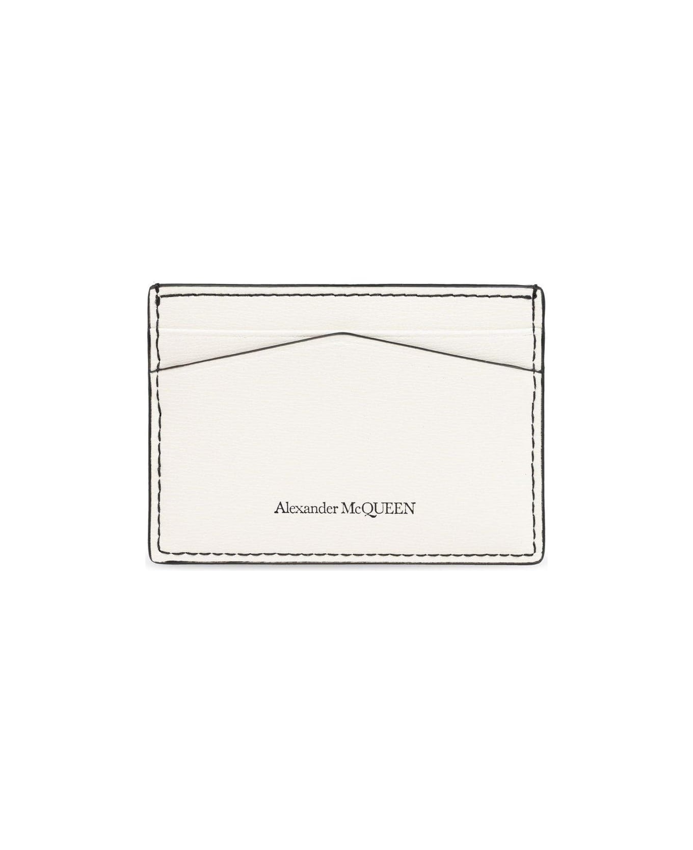 Skull Stud Embellished Card Holder - 2