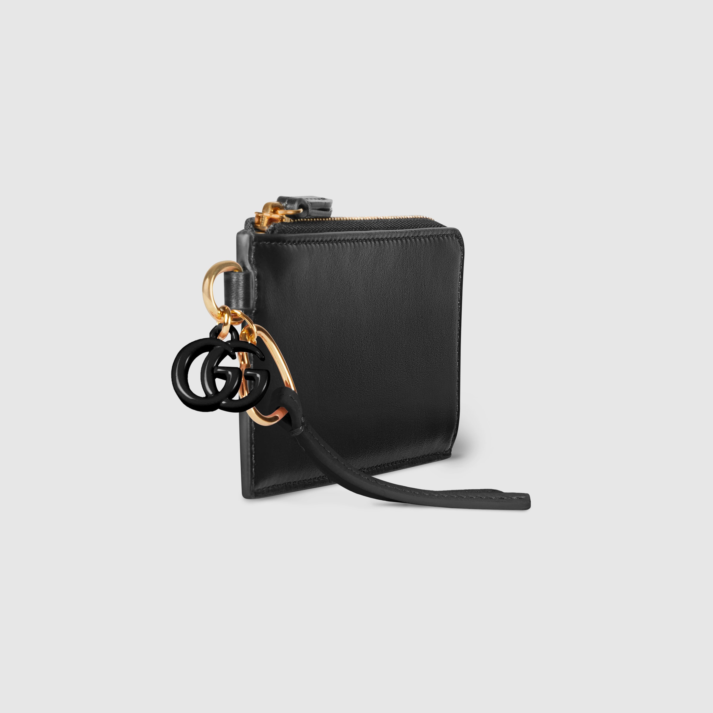Card case with Double G charm - 3