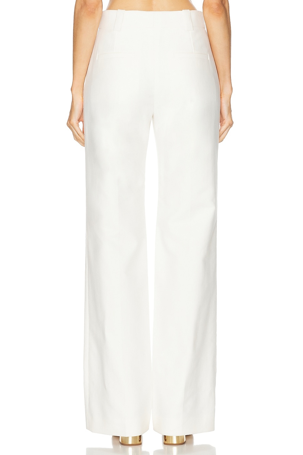 Cotton Straight Trouser - 4