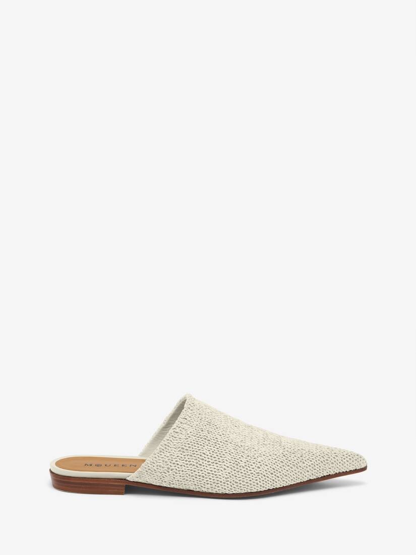 Birdee Leather Knit Mule - 1