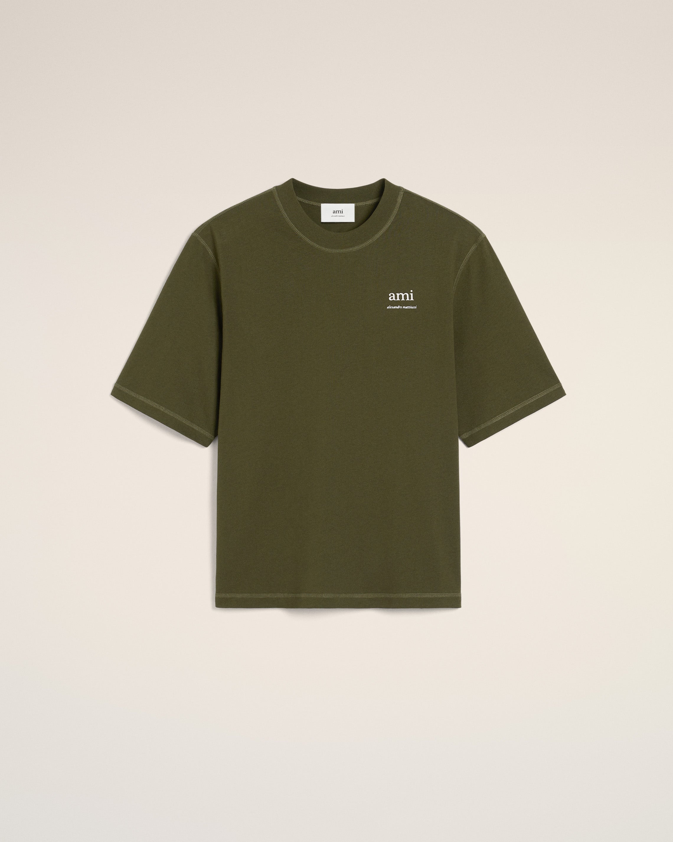 GREEN COTTON T-SHIRT - 2
