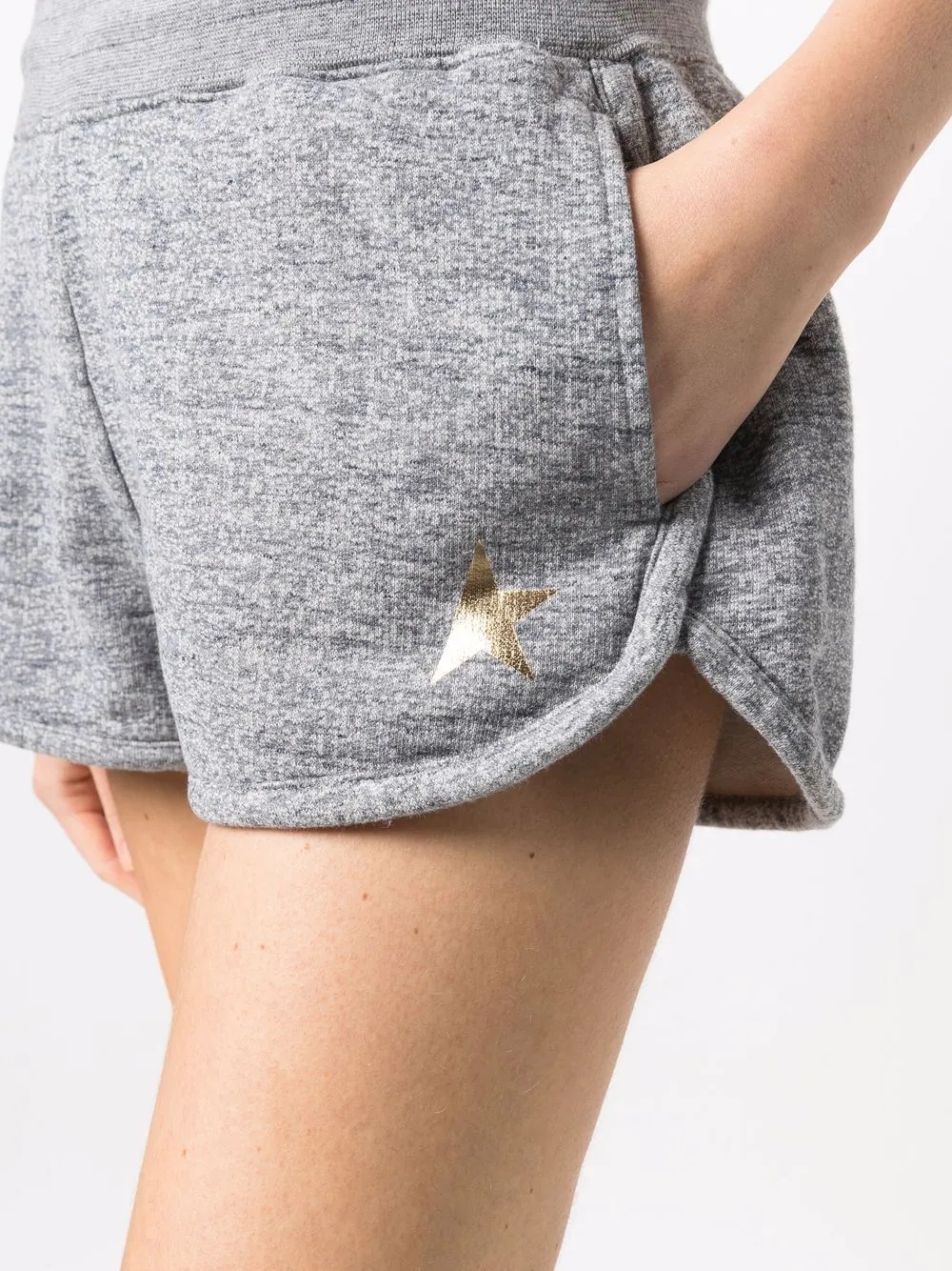 embroidered-logo shorts - 5