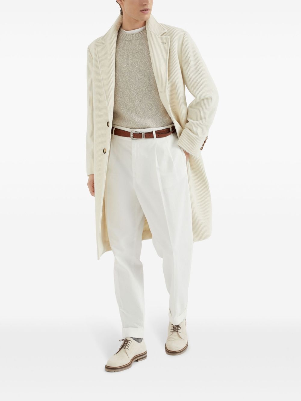 crew-neck mÃ©lange jumper - 2