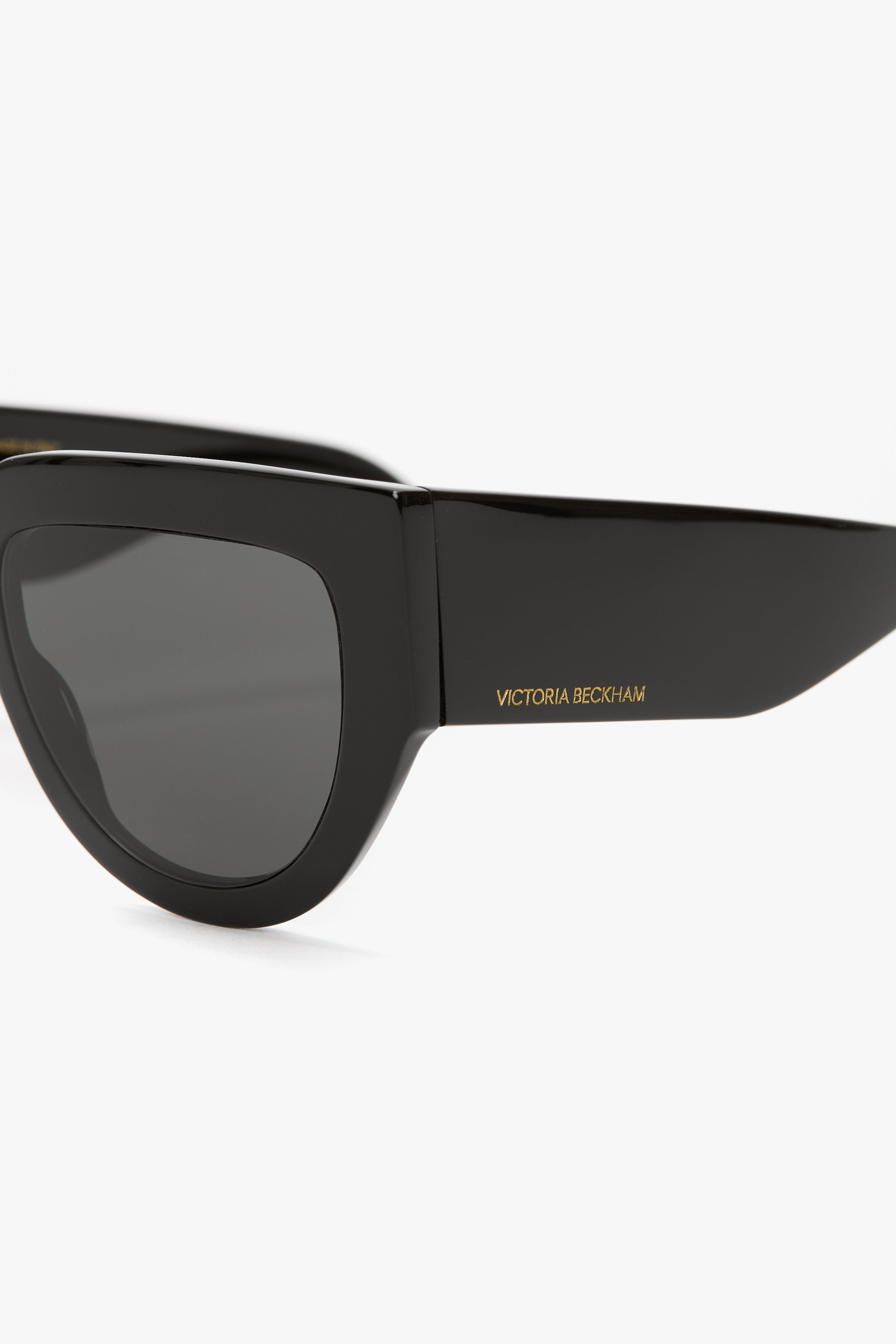 Soft Square Acetate Sunglasses In Black - 4