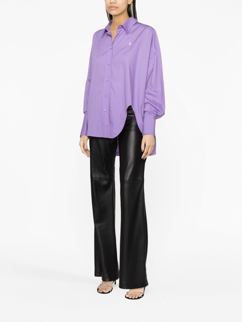 Diana asymmetric cotton shirt - 3