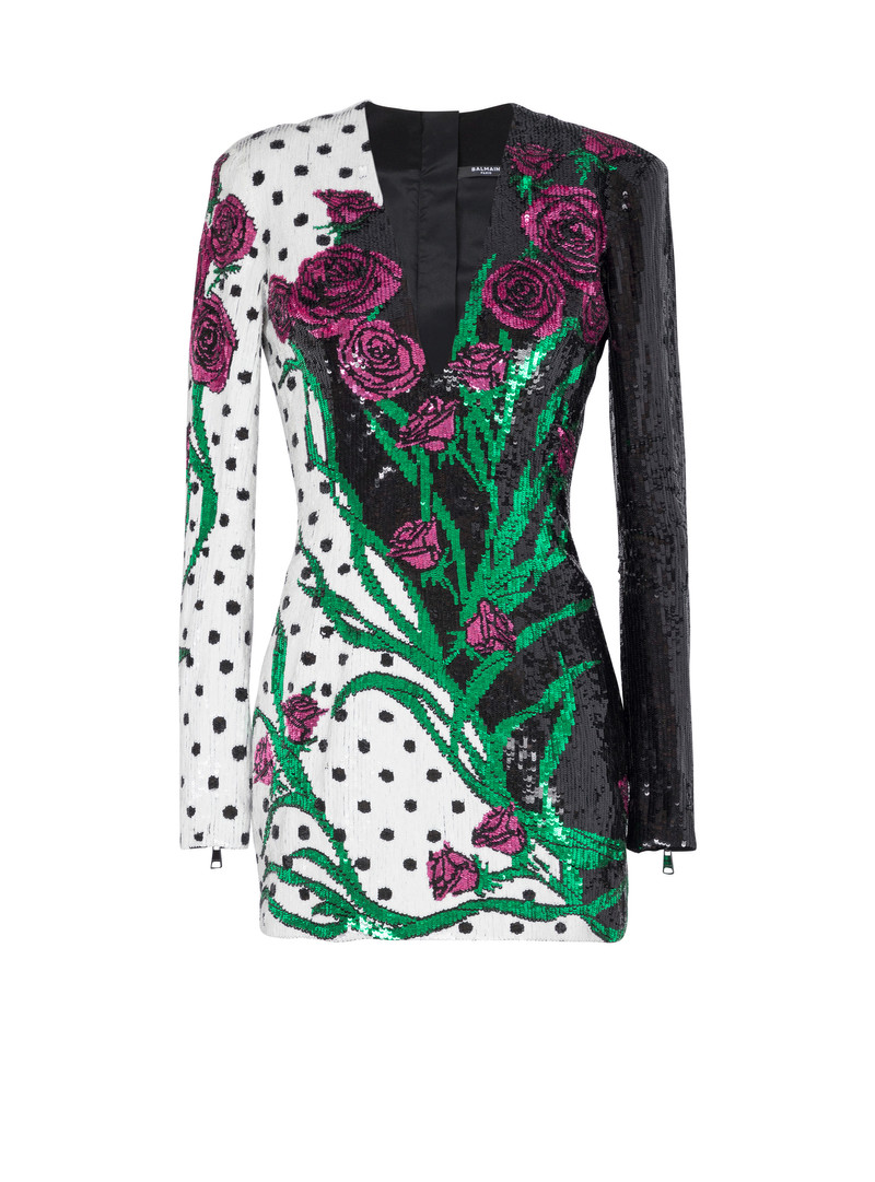 balmain embroidered dress Balmain