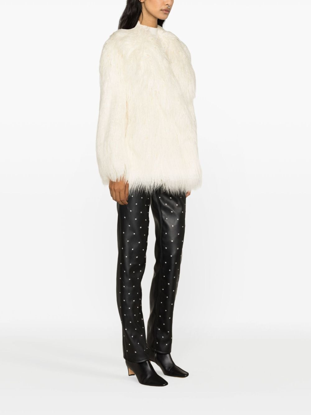 Liza faux-fur coat - 4