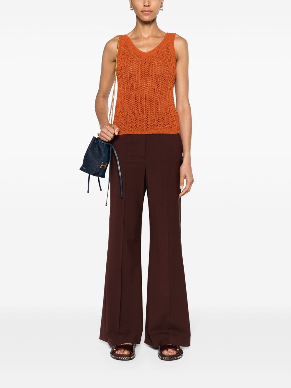 MAXMARA TOP  TNK LWNK SLVLS BLND - 2