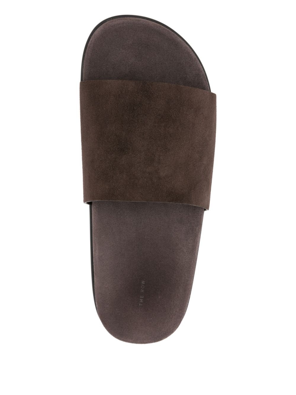 Hugh leather slides - 4