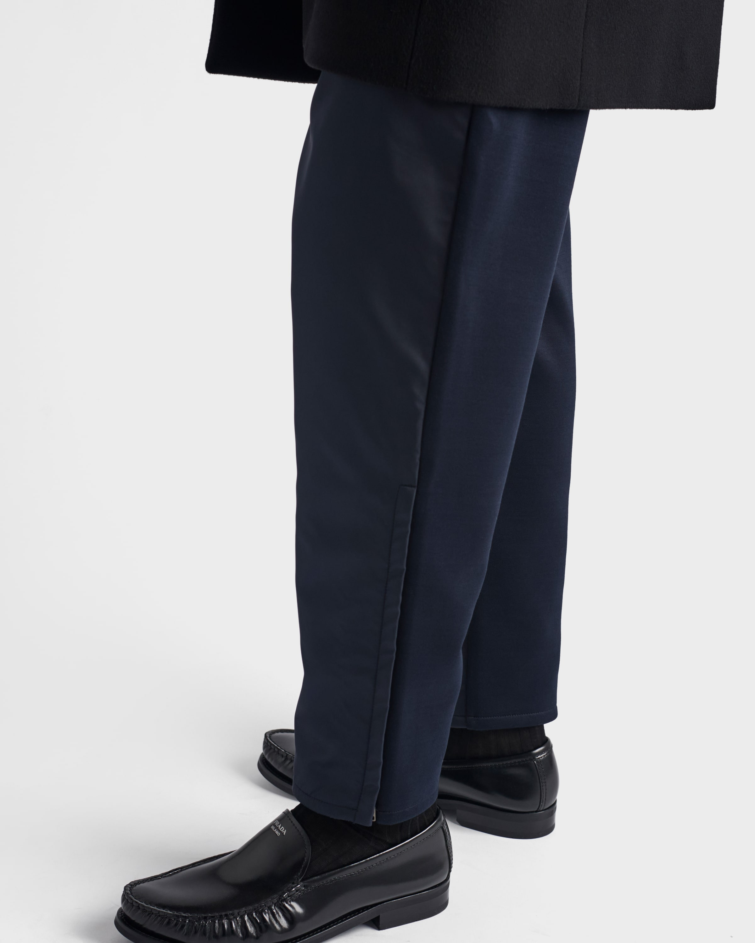 Technical cotton and Re-Nylon pants - 4