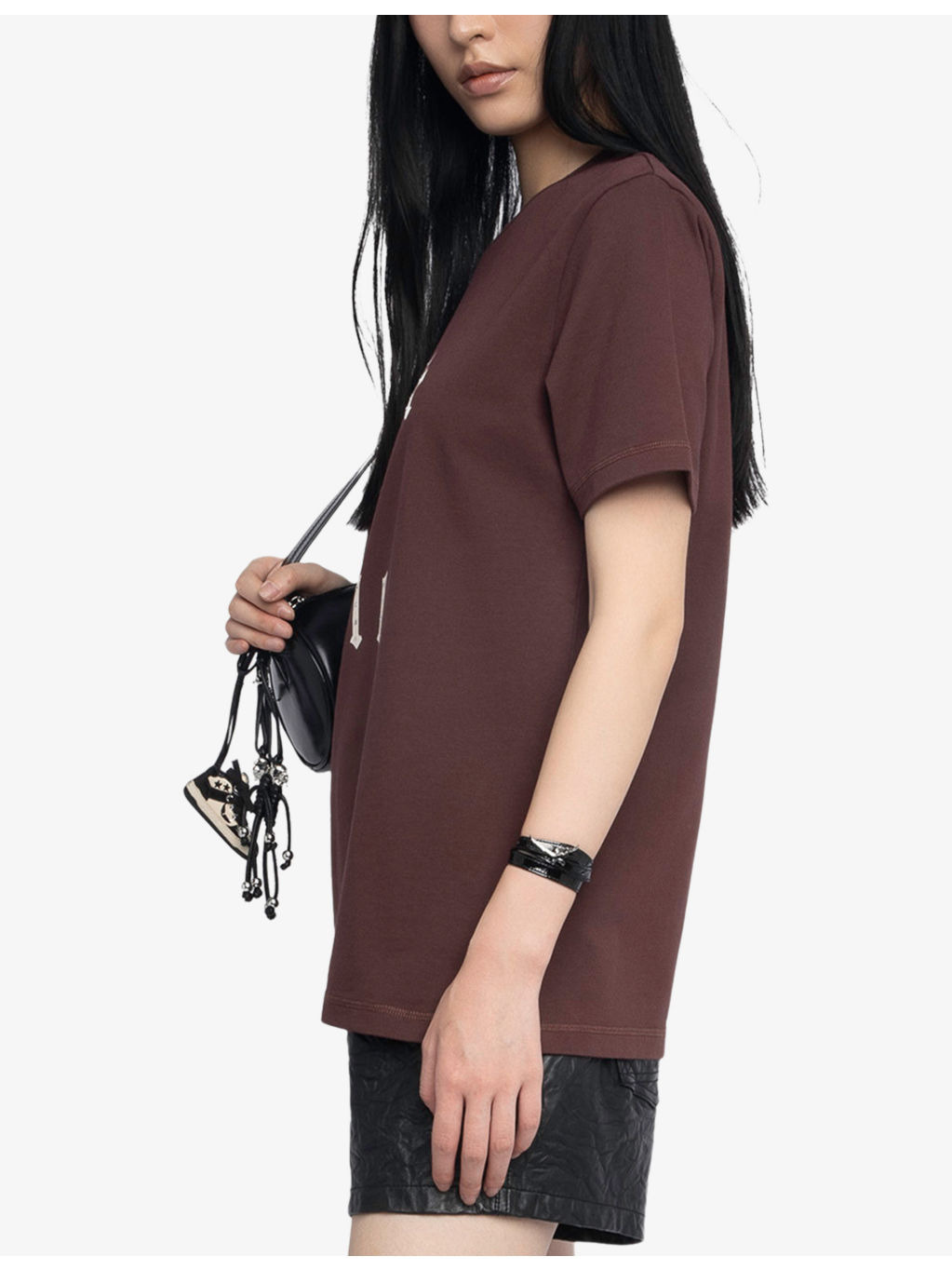 Edwin Rhinestone-Embellished Cotton-Jersey T-Shirt - 3