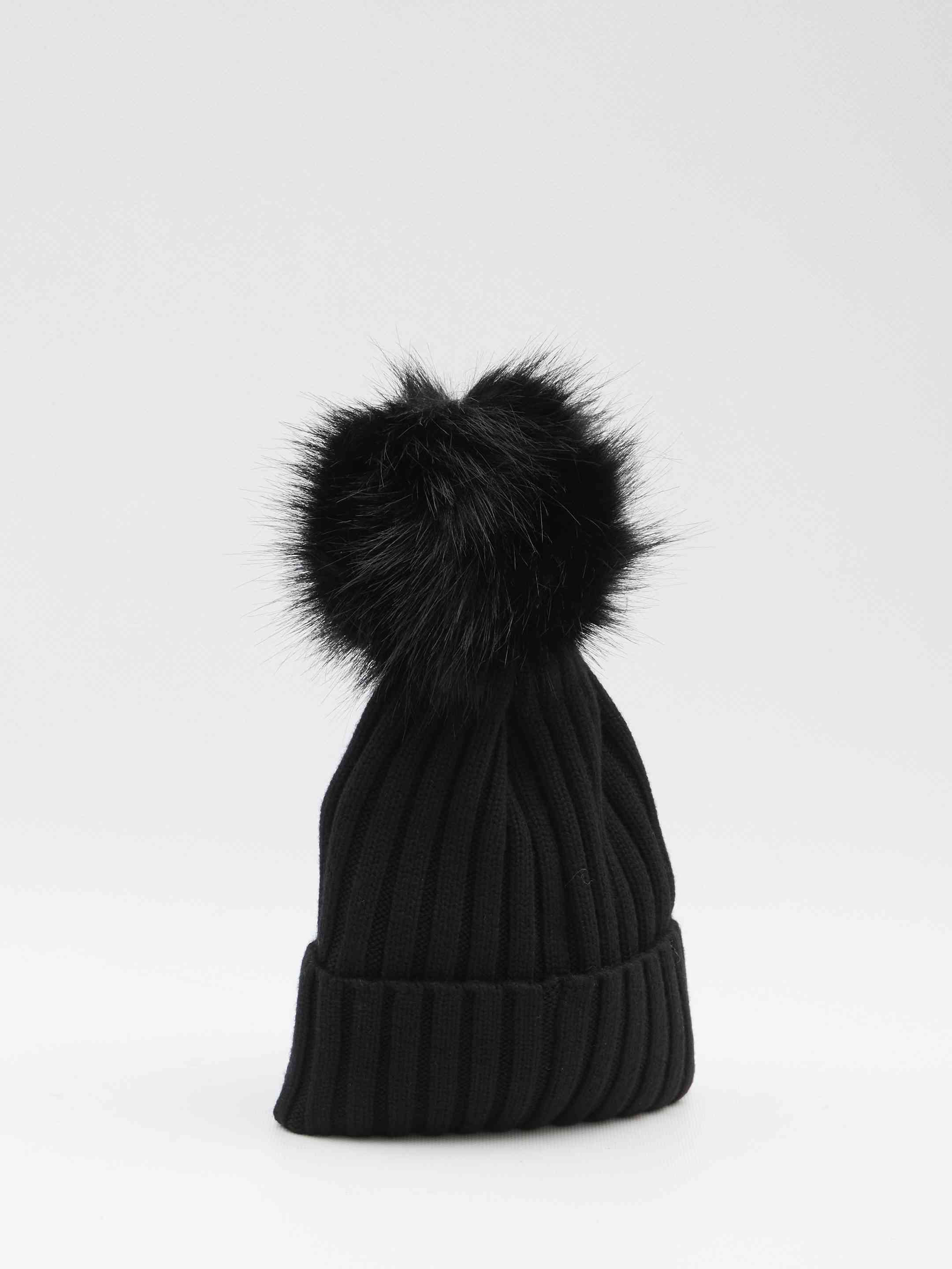 Moncler Women Wool Beanie With Pom Pom - 2