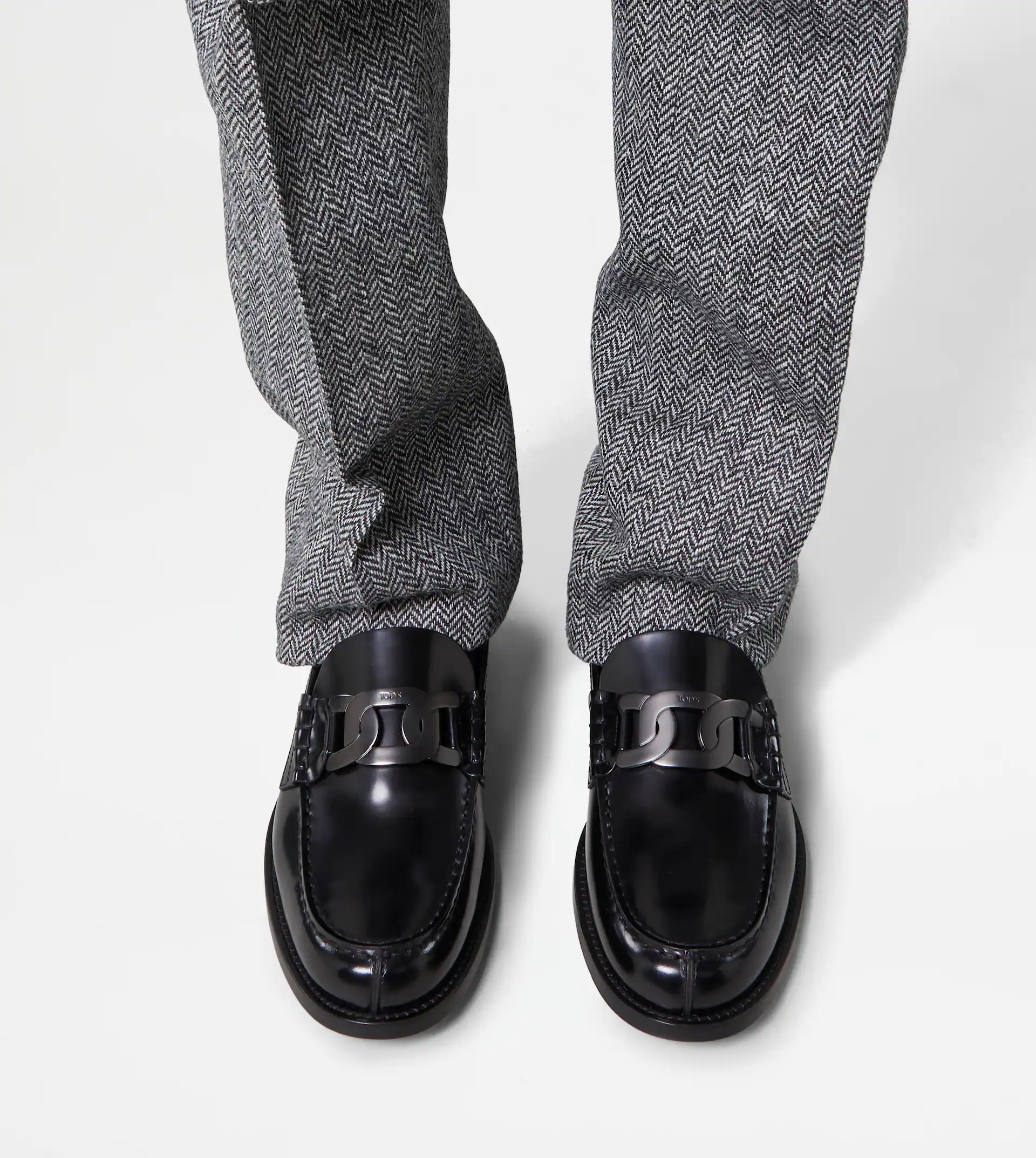 LOAFERS IN LEATHER - BLACK - 2