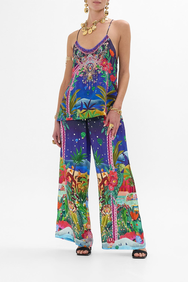 CAMILLA T BACK SHOESTRING TOP outlook