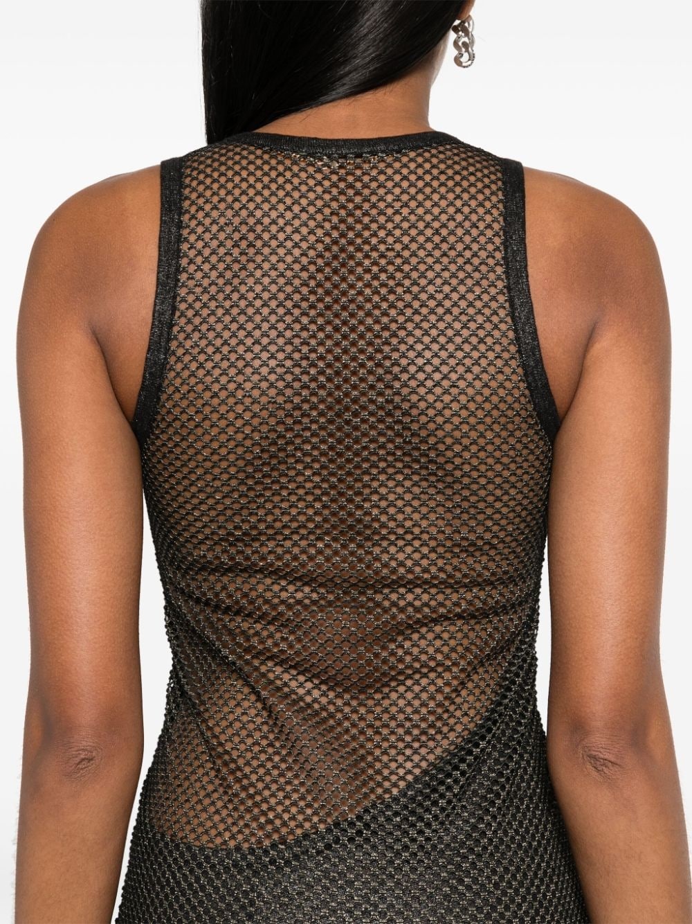 mesh maxi dress - 5