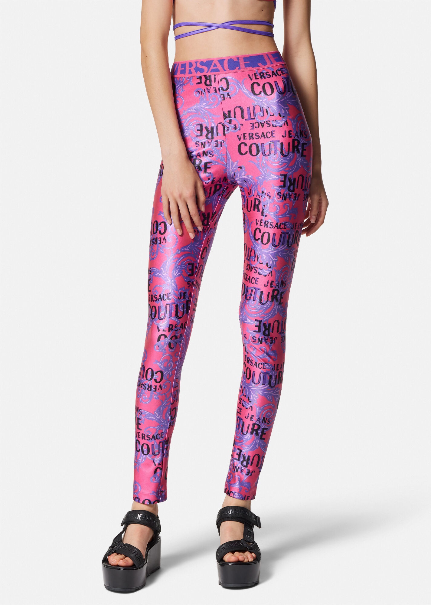 Logo Couture Leggings - 3