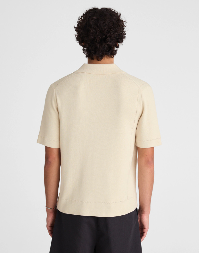 Madewell Knit Short-Sleeve Boxy Shirt outlook