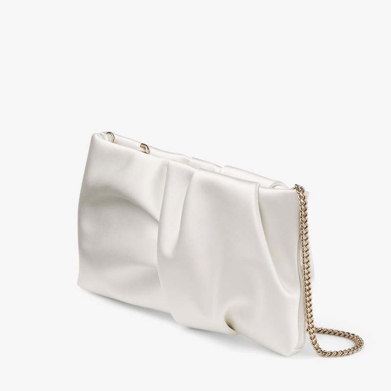 JIMMY CHOO Bonny Clutch
Ivory Satin Clutch Bag outlook