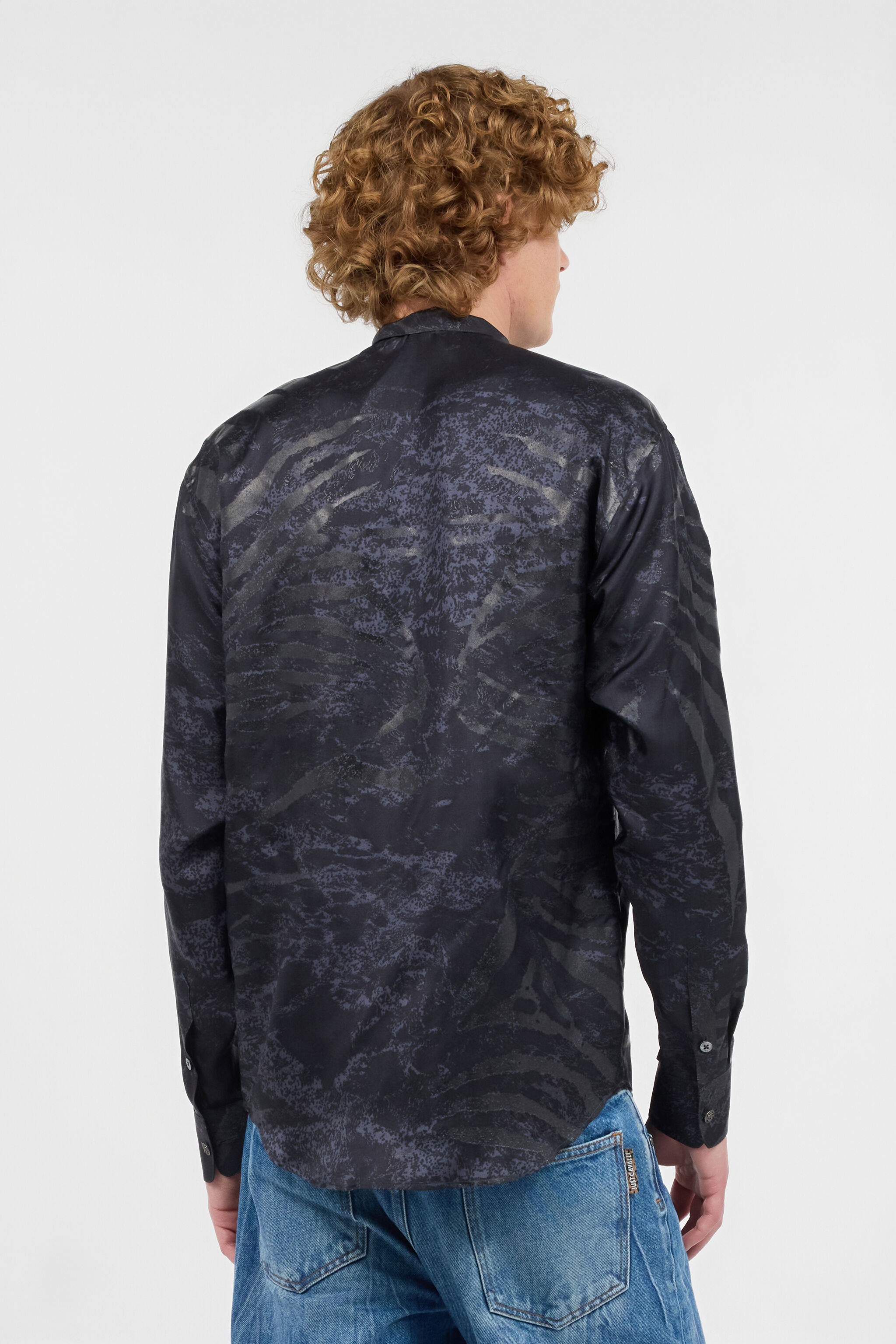 Animal-Print Silk Shirt - 4