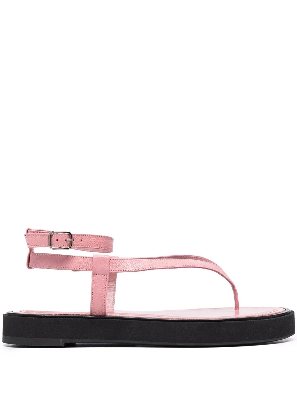 Cece grained-leather sandals - 1