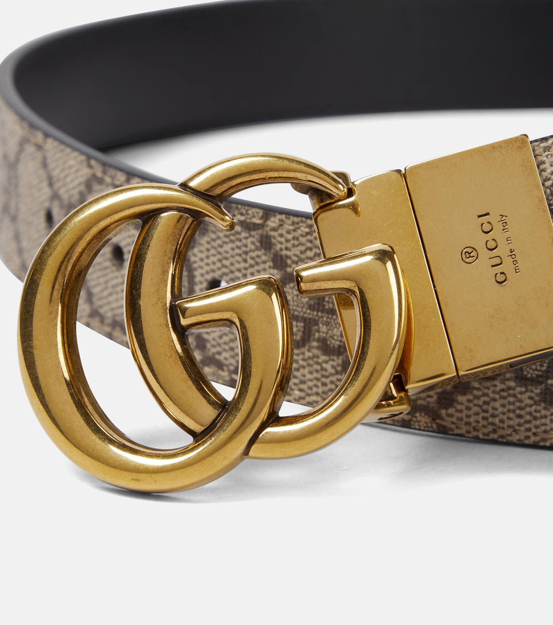 Reversible GG Supreme canvas belt - 3