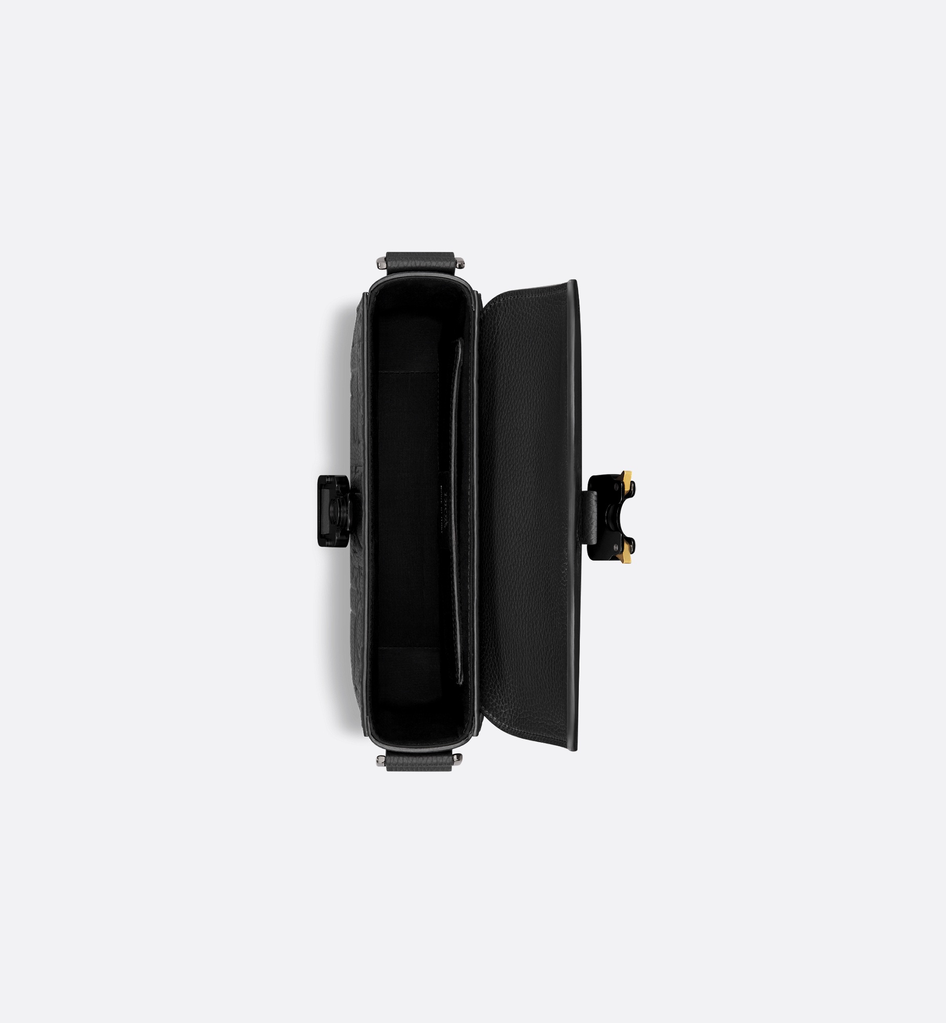 Small Saddle Messenger Bag with Flap - 6