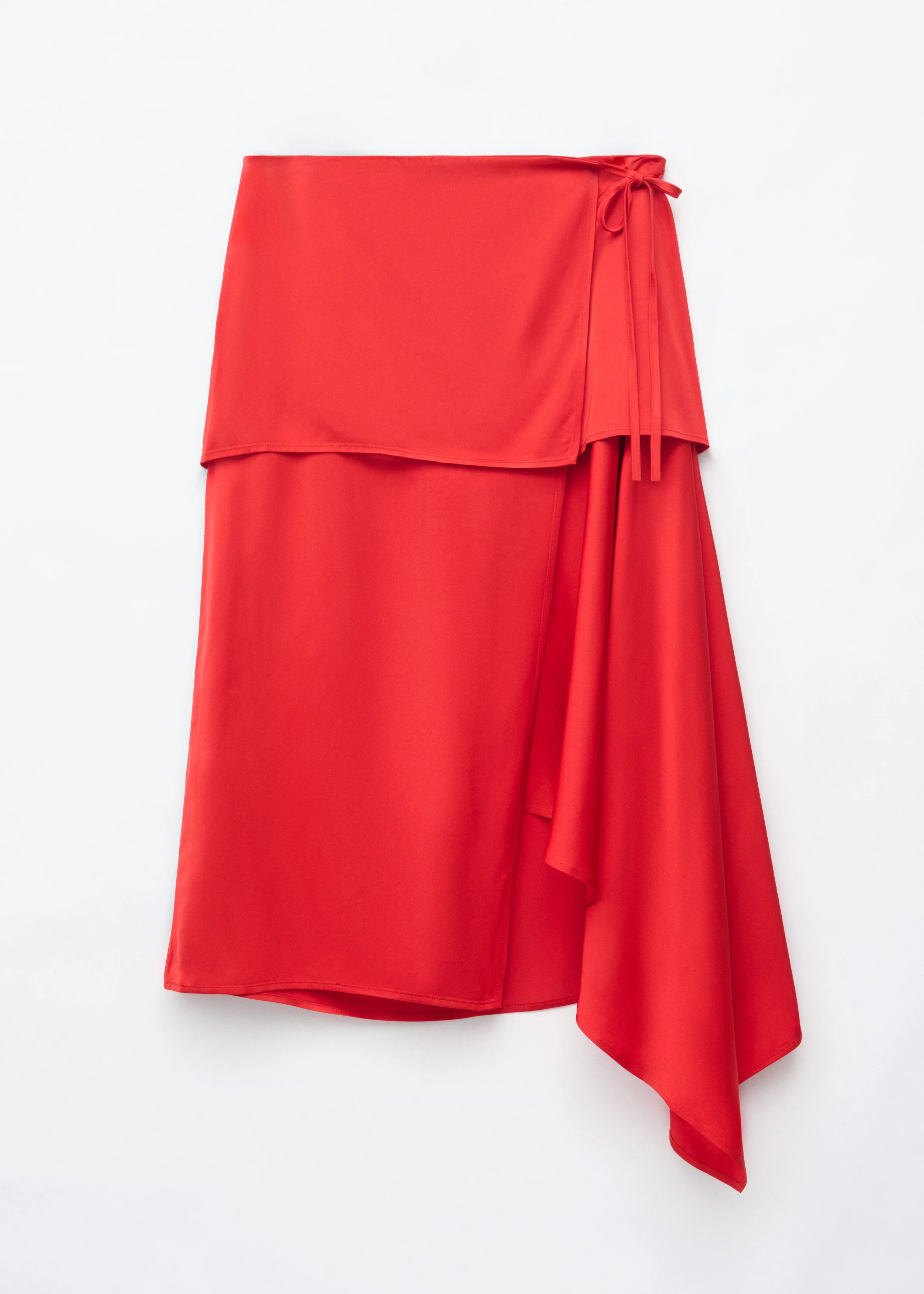 Layered Panel Wrap Skirt - 1