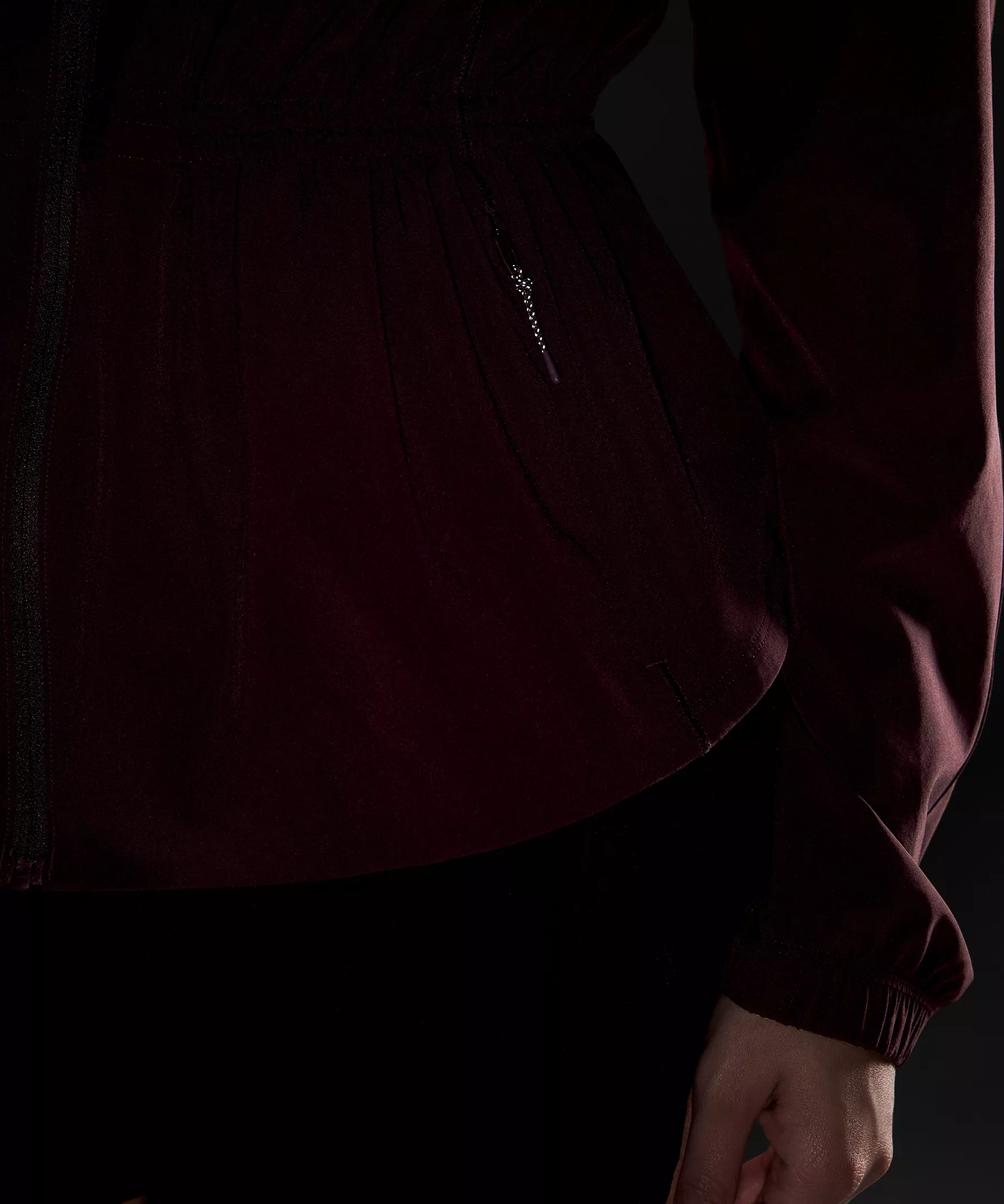 UV-Protective Cinch-Waist Running Jacket - 7