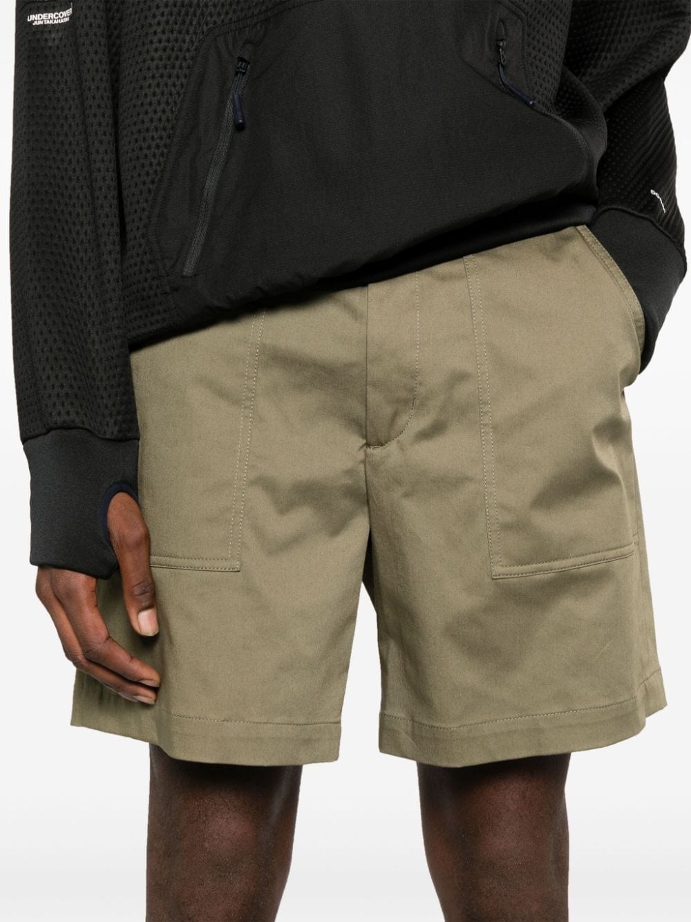 logo-patch bermuda shorts - 5