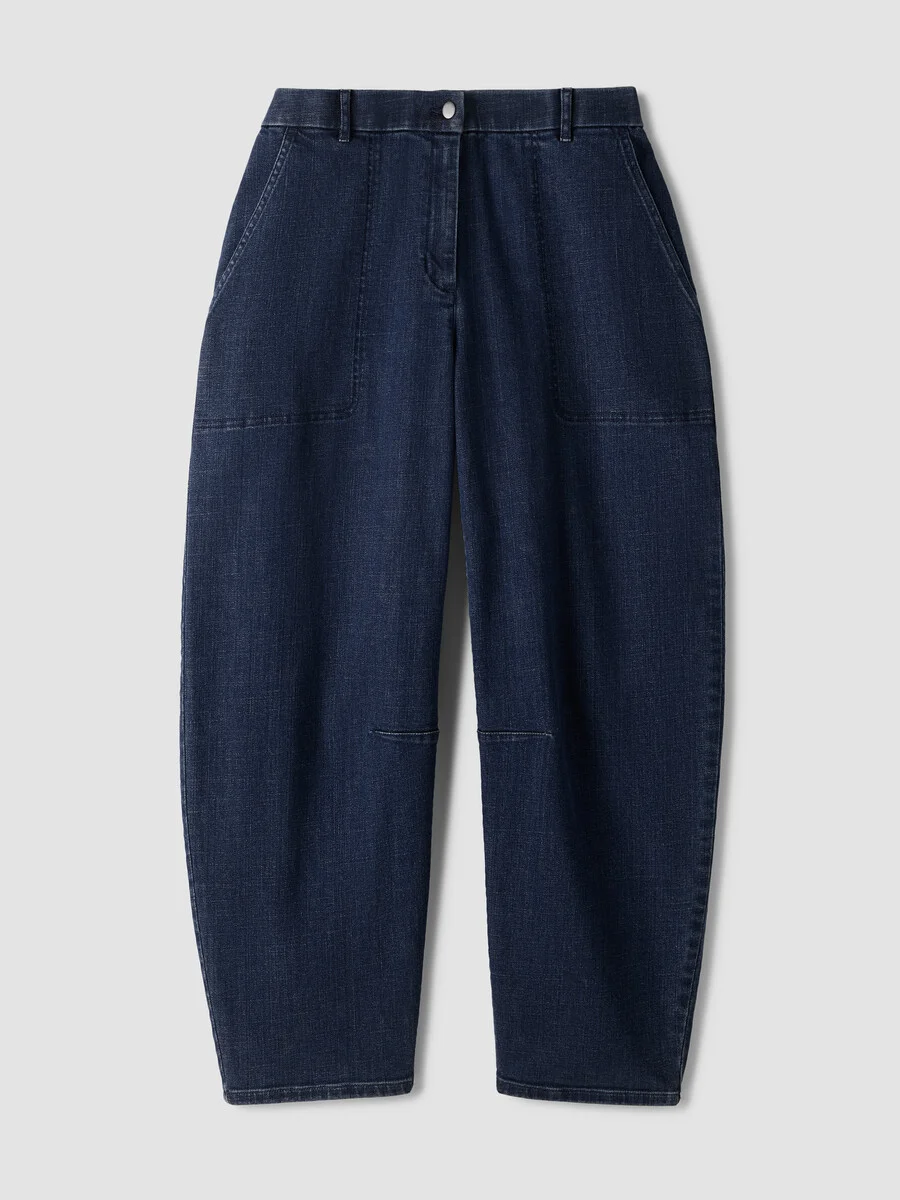 Cotton Stretch Denim Arch Pant - 1