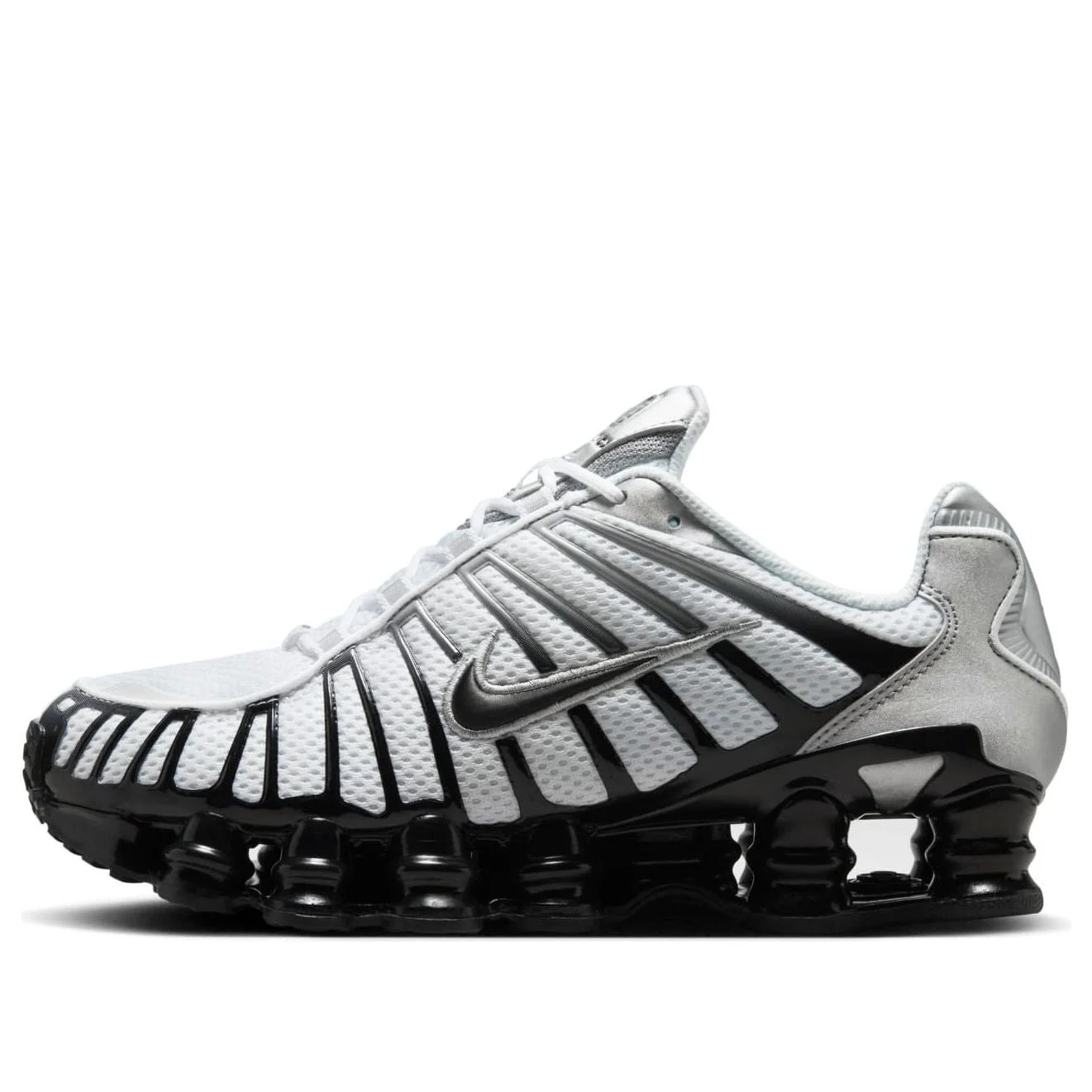 (WMNS) Nike Shox TL 'Black Metallic Silver' HQ4049-001 - 1