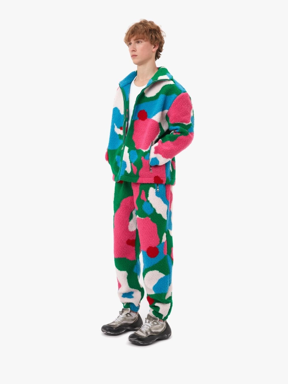 GRAPHIC FLEECE JACKET - 4