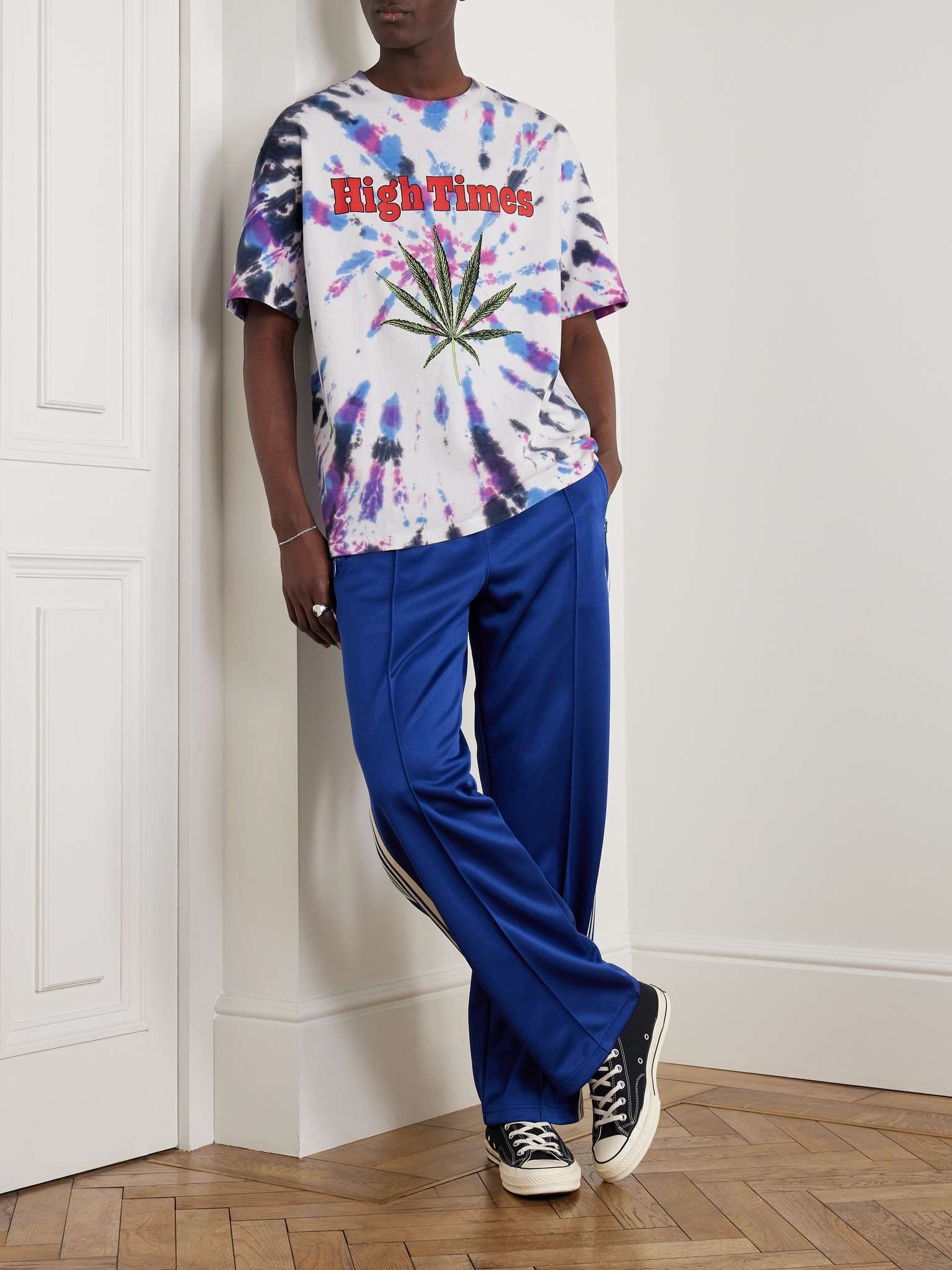 + High Times Tie-Dyed Printed Cotton-Jersey T-shirt - 2